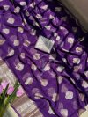 Jk 470 Georgette Viscose Weaving Border Saree